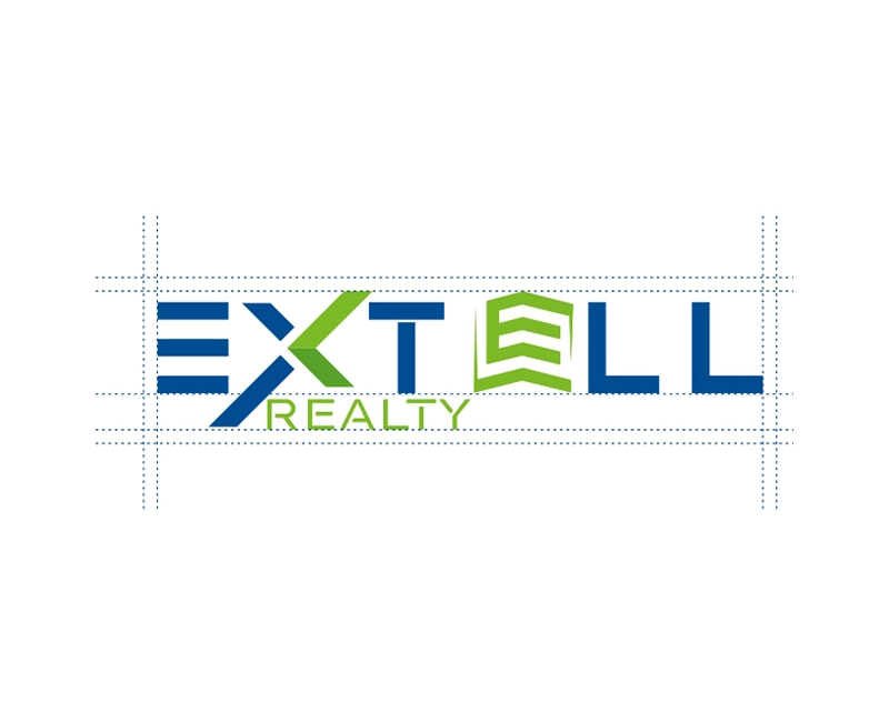 Extell Realty Logo Design