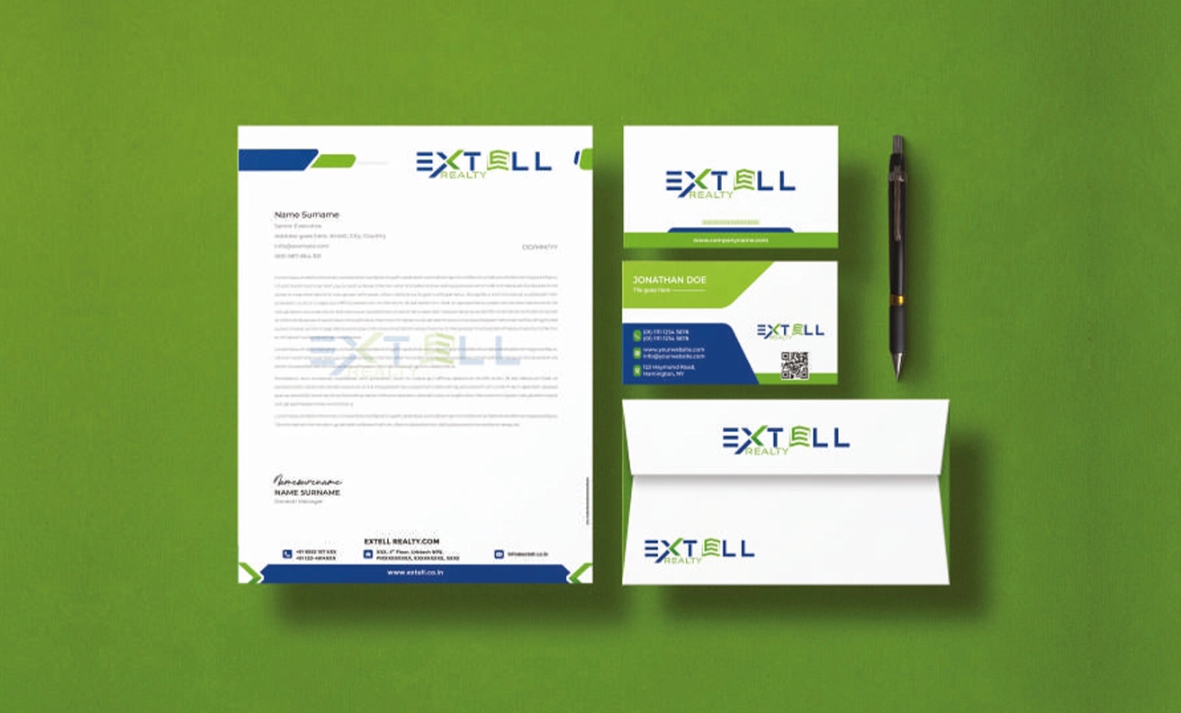 Extell Realty Logo Design