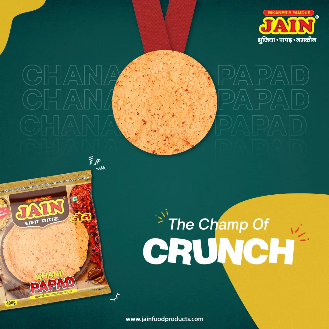 Jain Food Products The Champ of Crunch