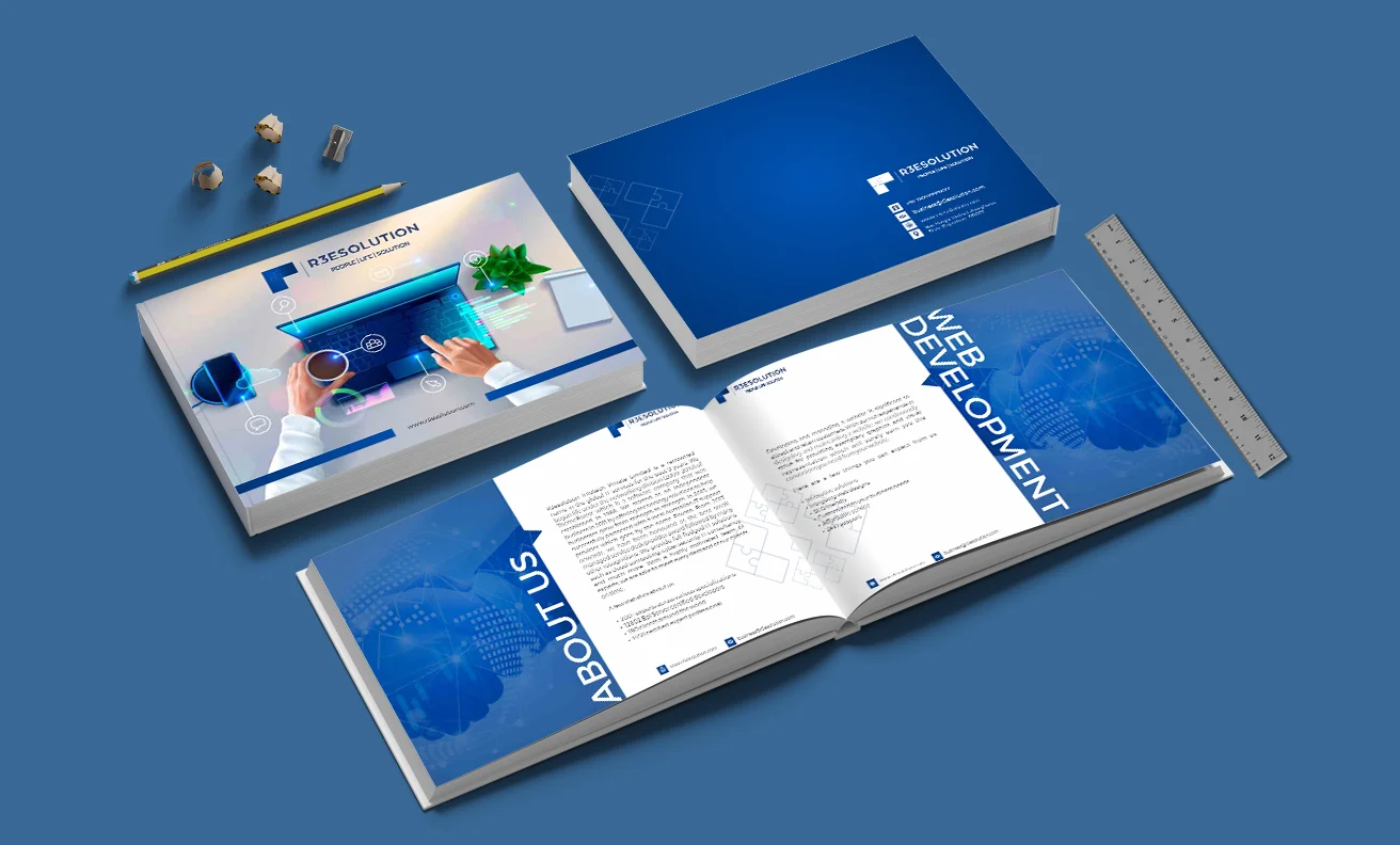 R3E solution Brochure Design